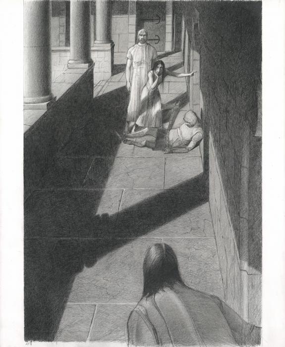 Paul & Ga&euml;tan Brizzi - Macbeth, Planche originale n&deg; 048