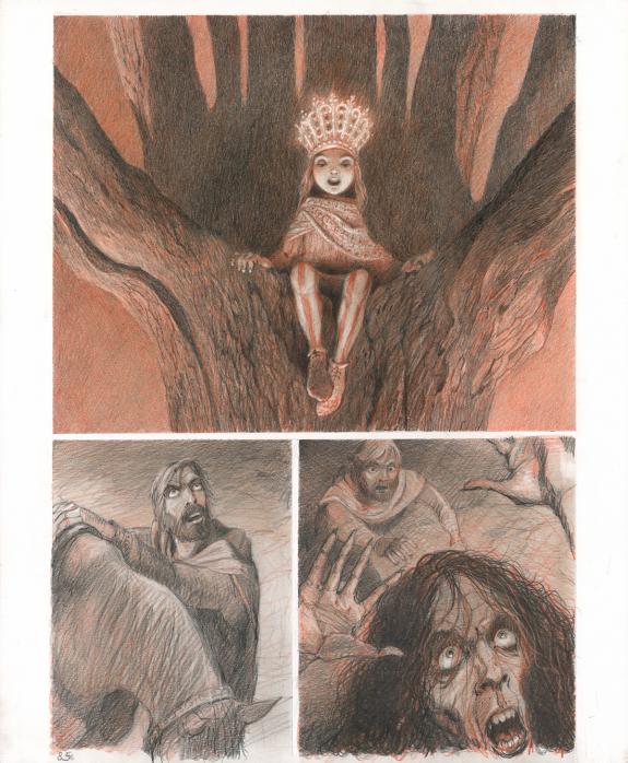 Paul & Ga&euml;tan Brizzi - Macbeth, Planche originale n&deg; 085
