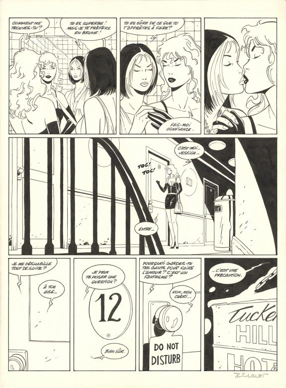 Philippe Berthet - XIII Mystery, Irina, Planche originale n&deg;