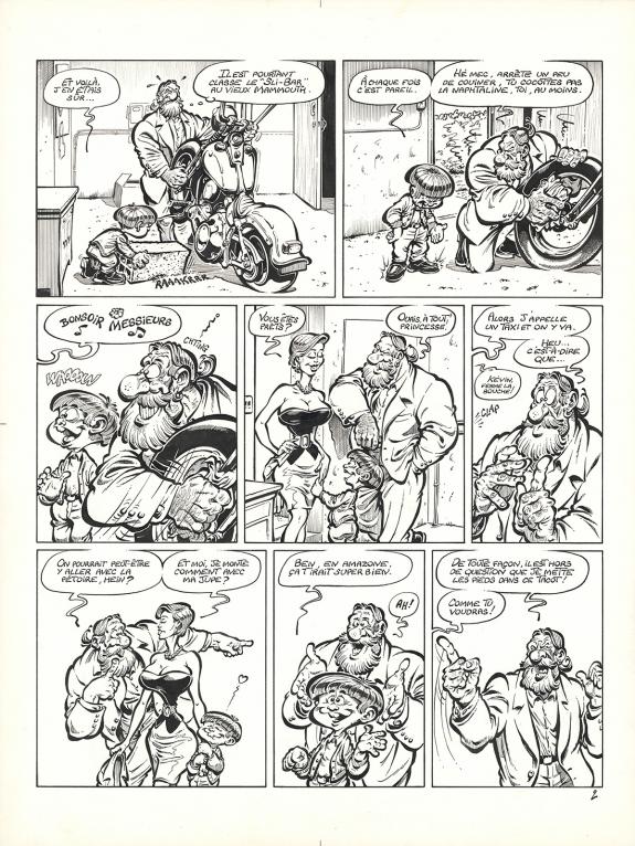 Coyote - Litteul K&eacute;vin, Litteul K&eacute;vin, Planche originale n&deg;0