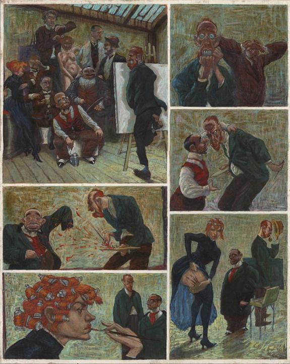 Gradimir Smudja - Le Bordel des muses, Au Moulin-Rouge, Plan