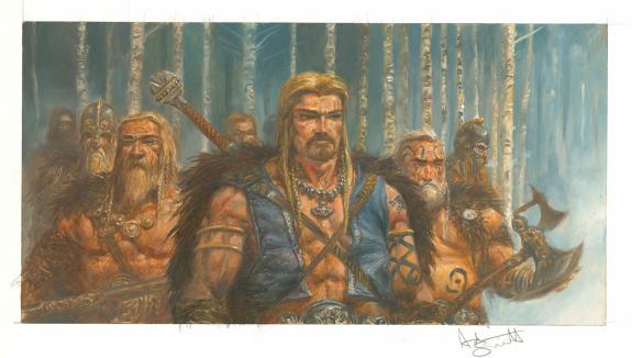 Adrian Smith - illustration originale