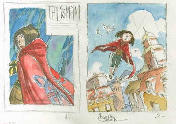 Montse Martin - Talisman, Le Grimoire des Souhaits, Illustra