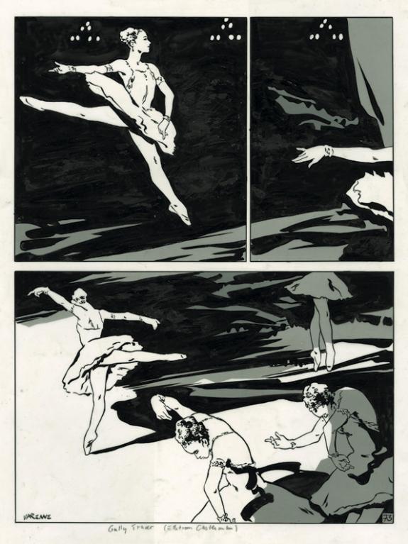 Alex Varenne - Gully Traver, Planche originale n&deg;73