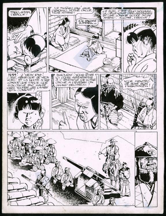 Marc Michetz - Kogaratsu, Planche originale n&deg;11