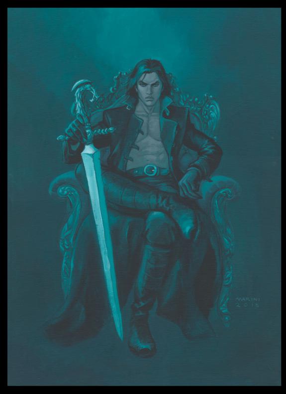 Enrico Marini - Rapaces, Rapaces IV, Couverture originale de