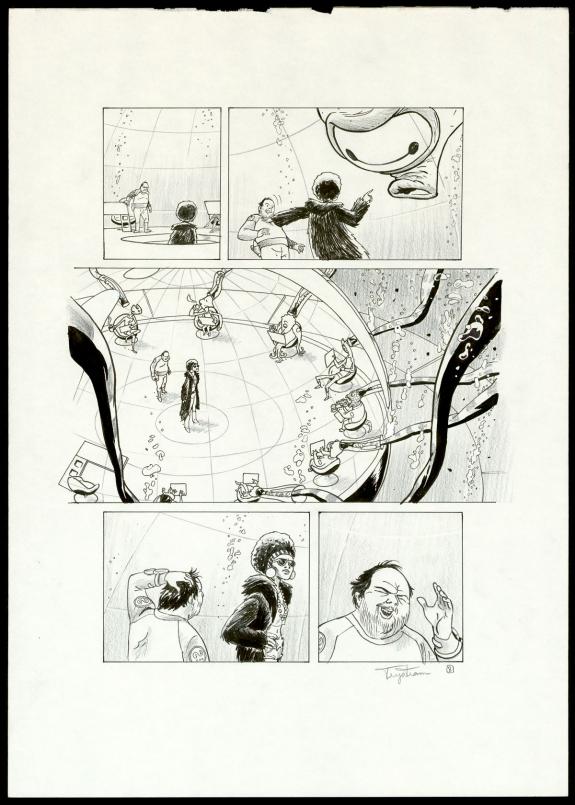 Martin Trystram - Infinity 8, Gu&eacute;rilla symbolique, Planche o