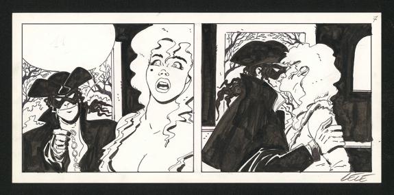 Lele Vianello - Dick Turpin, Strip original n&deg;7