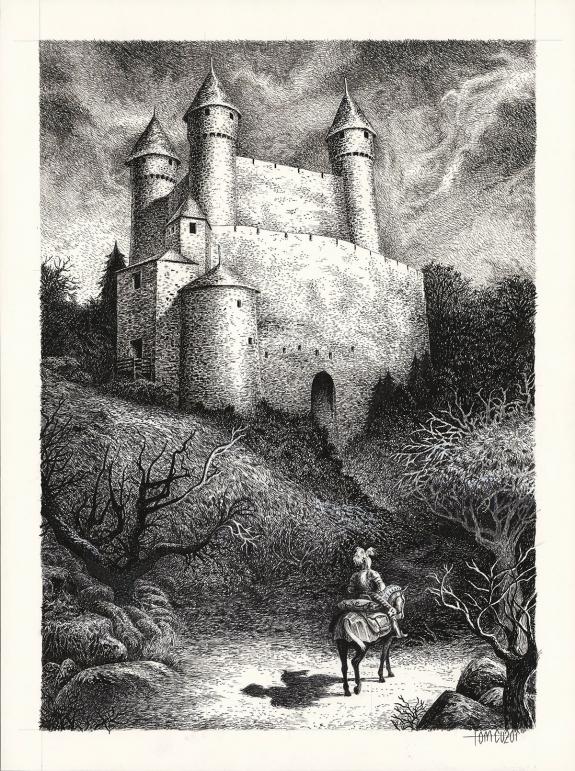 Tom Cuzor - Le Chien de Guerre et la Douleur du monde, Illus