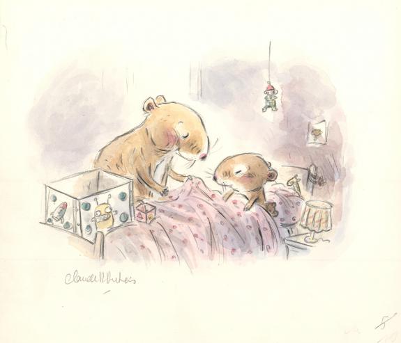 Claude K. Dubois - Lola , Bo&icirc;tes &agrave; bonheurs, Illustration or
