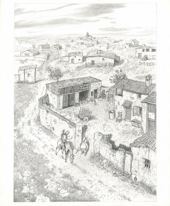 Paul & Ga&euml;tan Brizzi - Don Quichotte de la Manche, Planche o