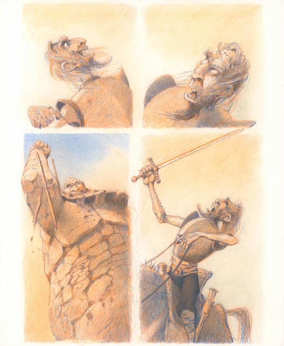Paul & Ga&euml;tan Brizzi - Don Quichotte de la Manche, Planche o