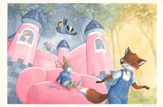 Julie Mellan - Les G&eacute;niales inventions de L&eacute;onard le renard,