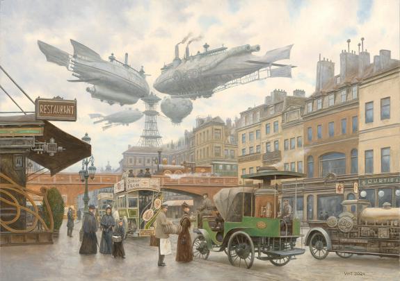 Vadim Voitekhovitch - Morning of a new world, peinture origi