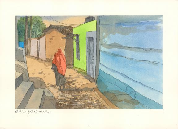 Joel Alessandra - Je est un autre, Illustration originale : 