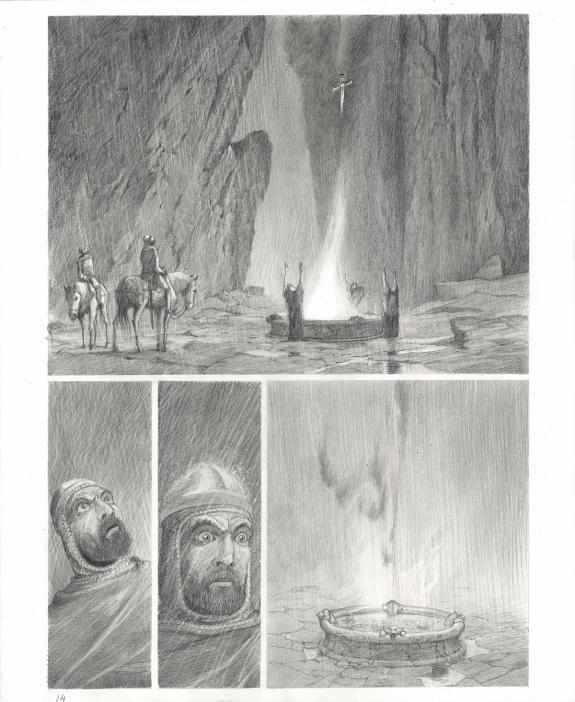 Paul & Ga&euml;tan Brizzi - Macbeth, Planche originale n&deg; 014