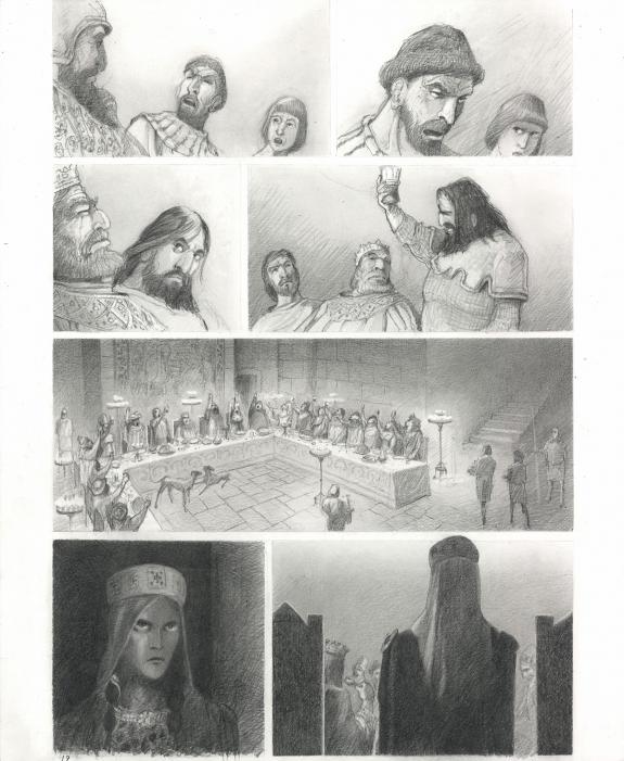 Paul & Ga&euml;tan Brizzi - Macbeth, Planche originale n&deg; 019