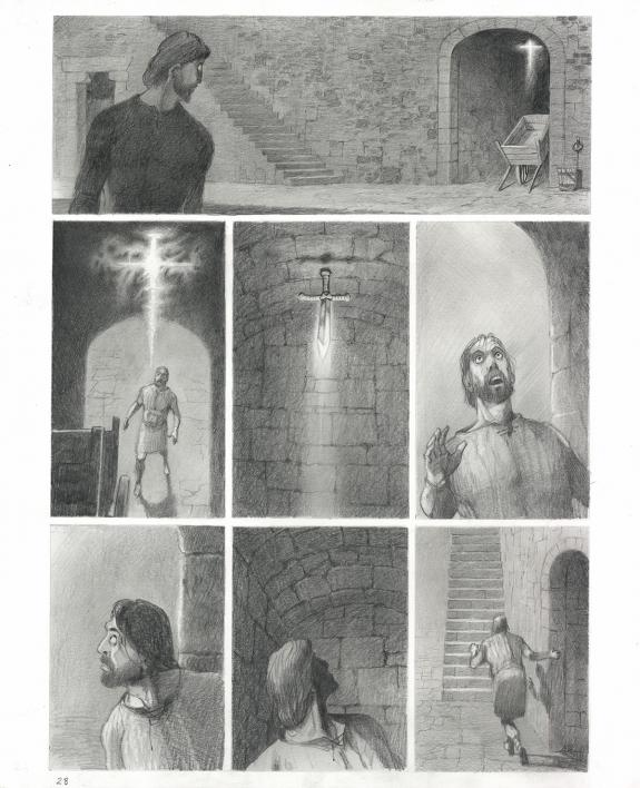 Paul & Ga&euml;tan Brizzi - Macbeth, Planche originale n&deg; 028