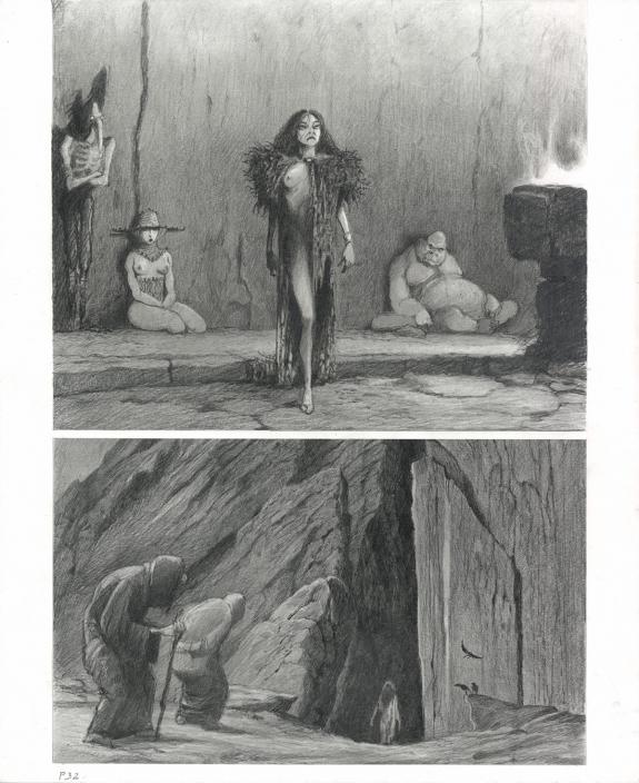 Paul & Ga&euml;tan Brizzi - Macbeth, Planche originale n&deg; 032