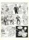 Crisse - Lorette et Harpye, Planche originale n&deg;18 accompagn