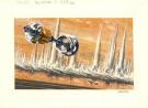 Manchu - Pochade de l'Illustration originale - Approching B 