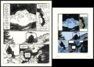 Cosey - Yiyun, Planche originale n&deg;19 accompagn&eacute;e de sa mise