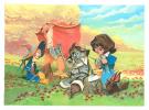 Enrique Fernandez - Le Magicien d'Oz, Illustration originale