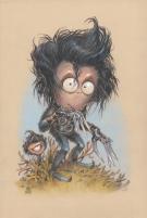 Stan Manoukian - Illustration originale, Edward aux mains d'