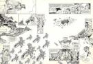 Crisse - Kookaburra, Double planche originale n&deg;12-13 accomp