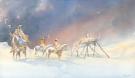 Patrick Prugne - Cheyenne, Illustration originale, "La S&eacute;pul