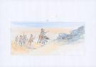 Patrick Prugne - Cheyenne, Illustration originale, recherche