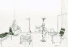 Alain Sirvent - Les Toubibs, Illustration originale, page de
