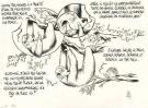 Nicolas Poupon - Le Cri de l'autruche, Illustration original