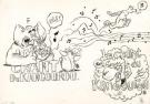 Nicolas Poupon - Le Cri de l'autruche, Illustration original