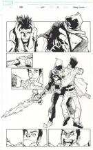 Humberto Ramos - Spiderman, Planche originale n&deg;6 Issue #649