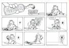 Jim Davis - Garfield, Planche originale, gag publi&eacute; dans le 