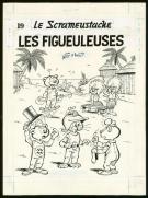Roland Gos - Le Scrameustache, Les Figueuleuses, Couverture 