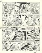 Roland Gos - Le Scrameustache, Le Ren&eacute;gat, Planche originale