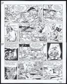 Roland Gos - Le Scrameustache, Le Ren&eacute;gat, Planche originale