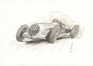 Pau  - Curtiss Hill, Illustration originale in&eacute;dite