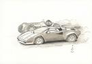 Pau  - Curtiss Hill, Illustration originale in&eacute;dite