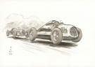Pau  - Curtiss Hill, Illustration originale in&eacute;dite