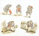 Gabrielle Vincent - Ernest et C&eacute;lestine, La Cabane, Illustra