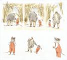 Gabrielle Vincent - Ernest et C&eacute;lestine, La Cabane, Illustra