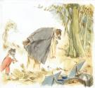 Gabrielle Vincent - Ernest et C&eacute;lestine, La Cabane, Illustra