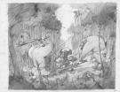 Fr&eacute;d&eacute;ric Pillot - Orlando Furioso, Crayonn&eacute; original chapitr