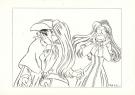 Patricia  Lyfoung  - La Rose &eacute;carlate , Illustration origina