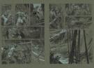Emmanuel Lepage - Les Voyages d'Ulysse, Double planche origi