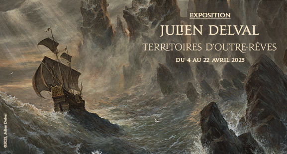 Exposition Territoires d�outre-r�ves de Julien Delval du 4 au 22 avril 2023 � la galerie Daniel Maghen