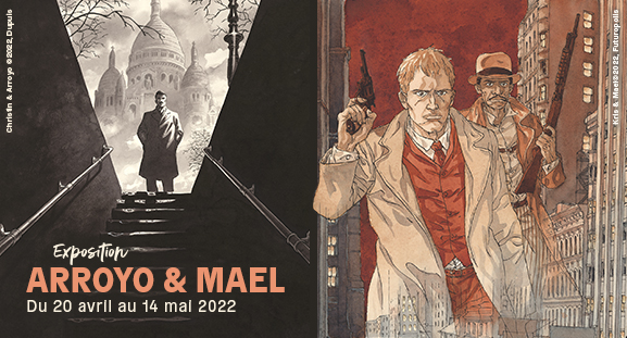 Exposition Jean-Michel Arroyo et Ma�l, du 20 avril au 14 mai 2022 � la galerie Daniel Maghen